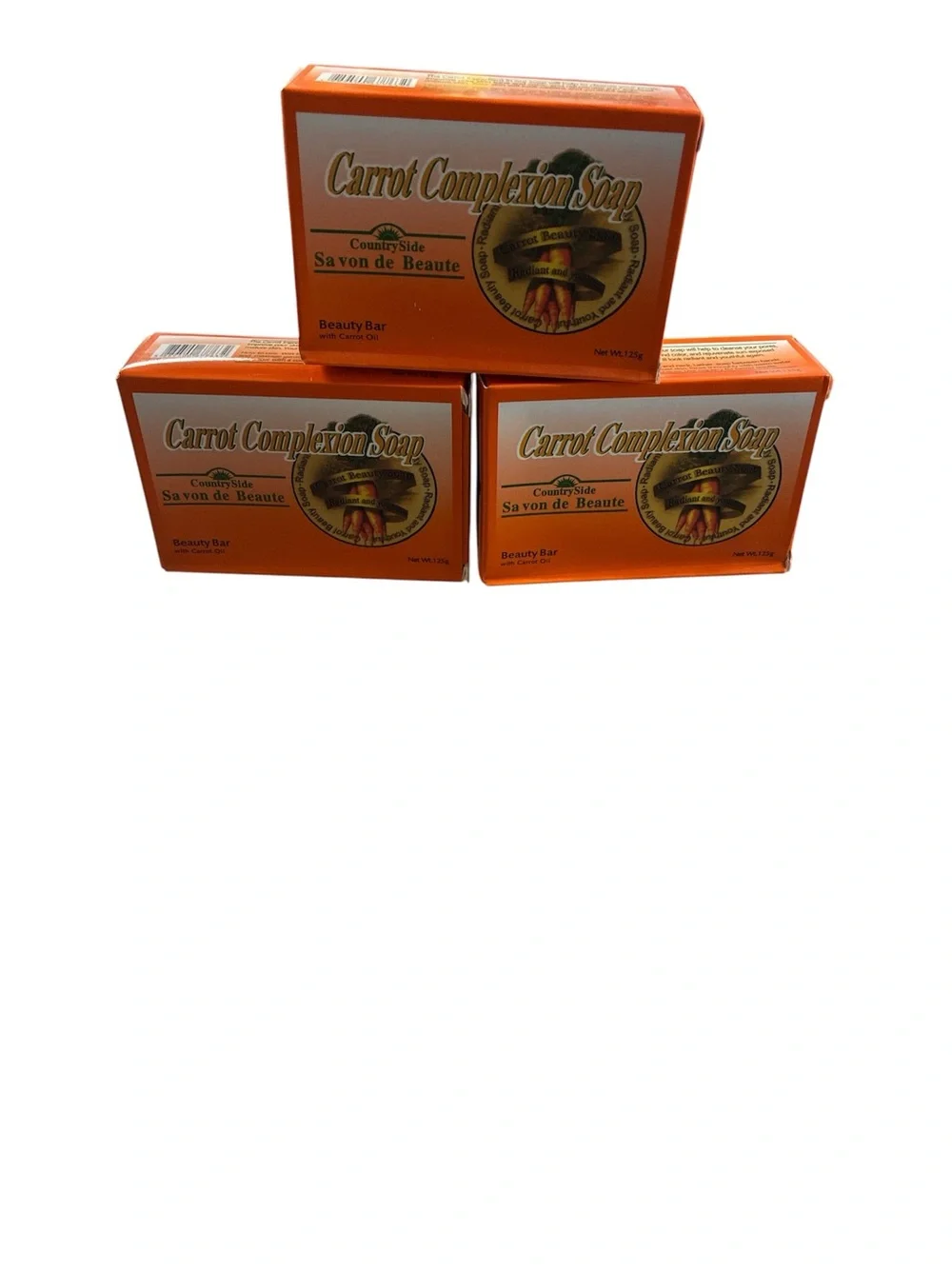 Carrot Complexion Soap - Orange Beauty Bar